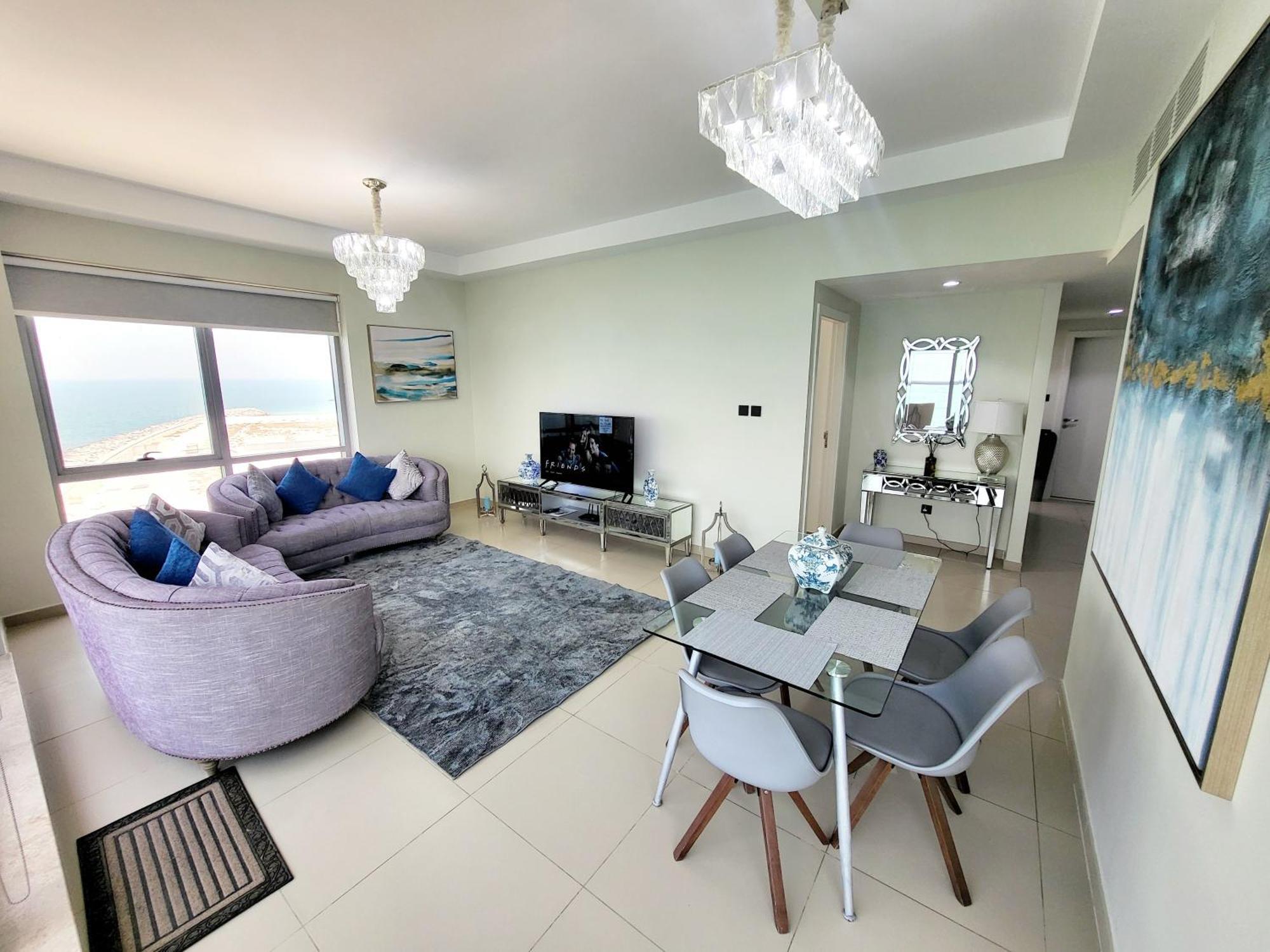 Luxurious 2 Bedroom Beachfront Apartment - Direct Seaview Ras al-Khaimah Exterior foto